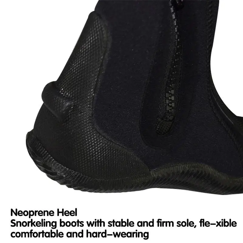 Yon sub Неопреновая Обувь для дайвинга высокая верхняя нескользящая обувь для дайвинга сохраняющая тепло обувь для плавания Рыбалка зима