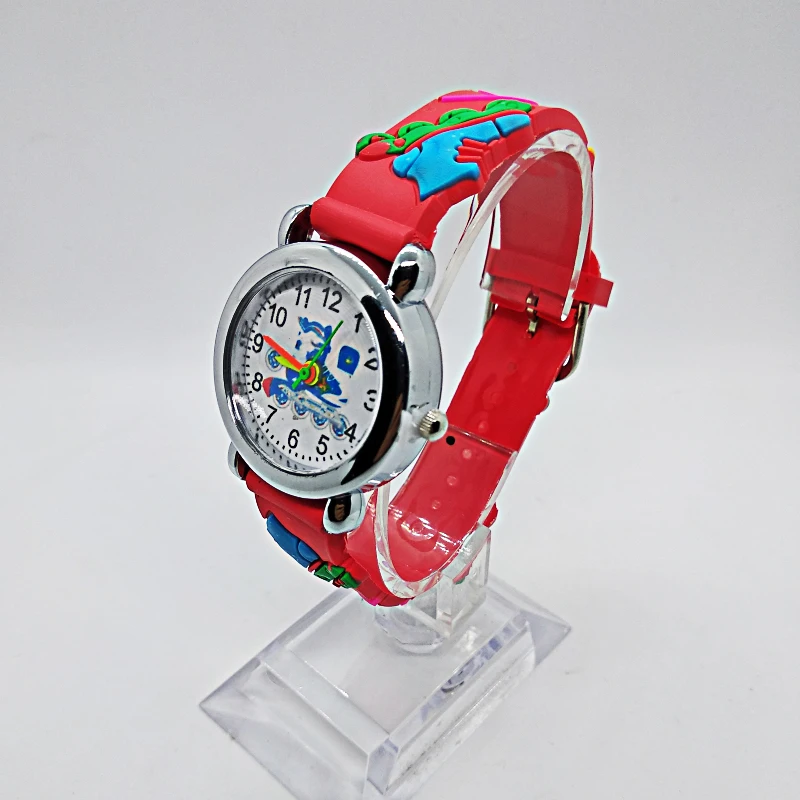 

Lot wholesale Cute cartoon baby quartz wristwatch children leather watch Pulley shoes kids watches kid boy girls clock relojes