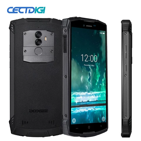 DOOGEE S55 IP68 Waterproof MTK6750T 18 9 Full Screen 5500mAh 5 5  inch Octa Core 4G 64G Android 8 0 Fingerprint Smartphone