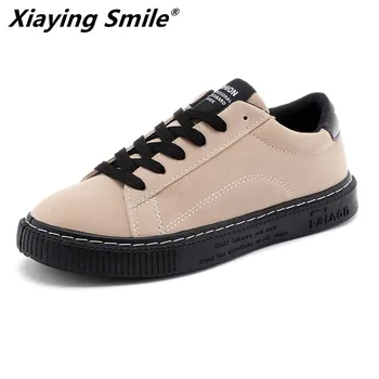 

Men's Fashion Canvas Shoes Spring Autumn Canvas Lace Up Outdoor Casual Shoes Breathable Flats Male Skate Shoes Student Style