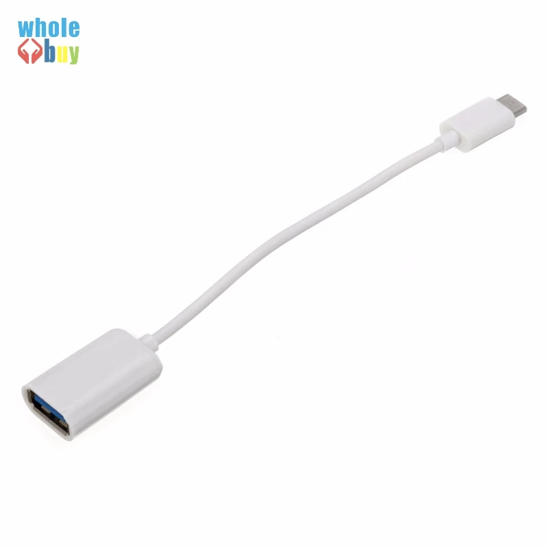 50 шт./лот новый тип C OTG USB 3 1 Type папа к 2 0 A Женский кабель для передачи данных Шнур