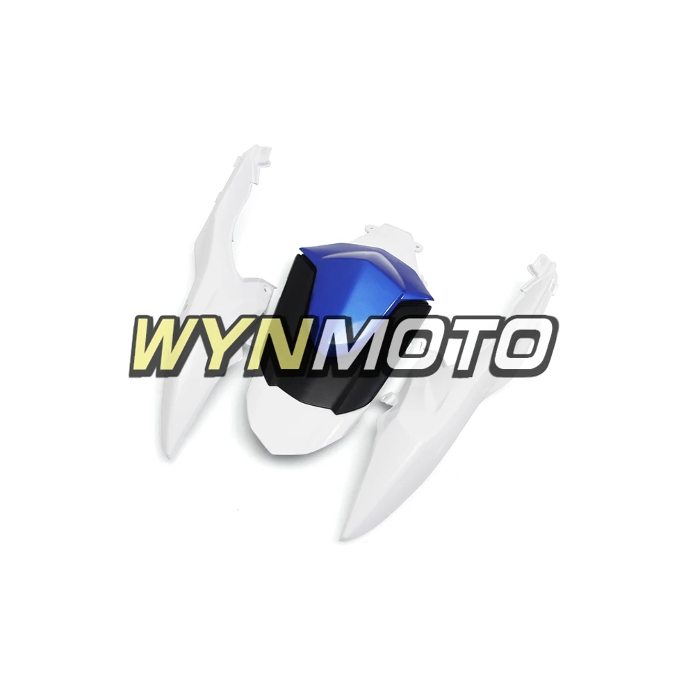 Выполните обтекатели комплект для GSXR1000 09-16 09, 10, 11, 12, 13, 14, 15, 16 лет K9 инъекции обтекатели ABS пластик Кузов белого и синего цвета, обтекатели