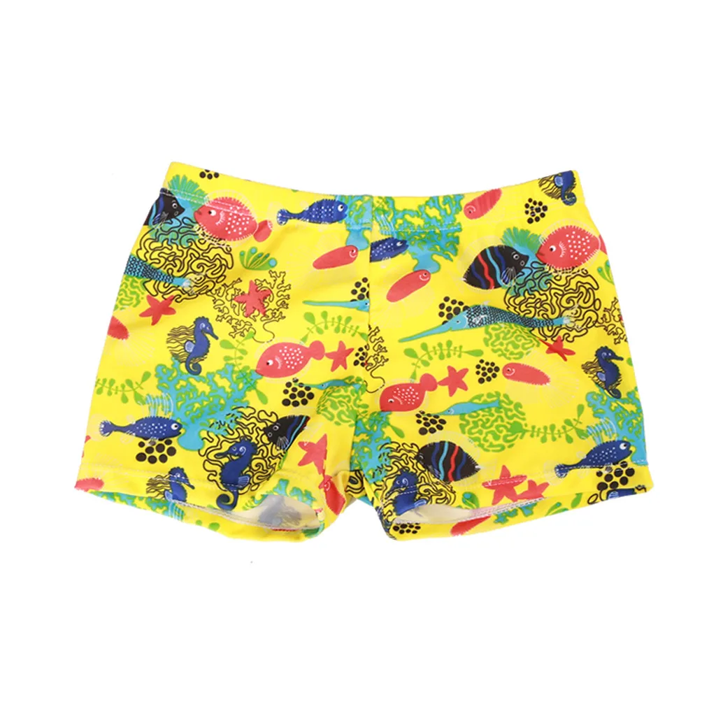 Новое поступление, летний купальный костюм с принтом для маленьких мальчиков, Пляжные штаны, повседневная одежда, 5,31