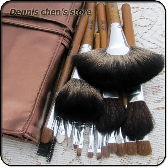 

18 Pieces Professional High quality Makeup Brush set cosmetic brushes Make up brush kit Free Shipping Wholesale
