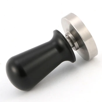 

Stainless steel Coffee Tamper coffee pressure powder hammer pressure bar Coffee Tamper Flat Base Aluminum Handle