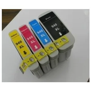 

Wholesales With Chip Compatible Ink Cartridges for HP940XL OEM C4906A C4907A C4908A C4909A for HP Officejet Pro 8000-A809a/