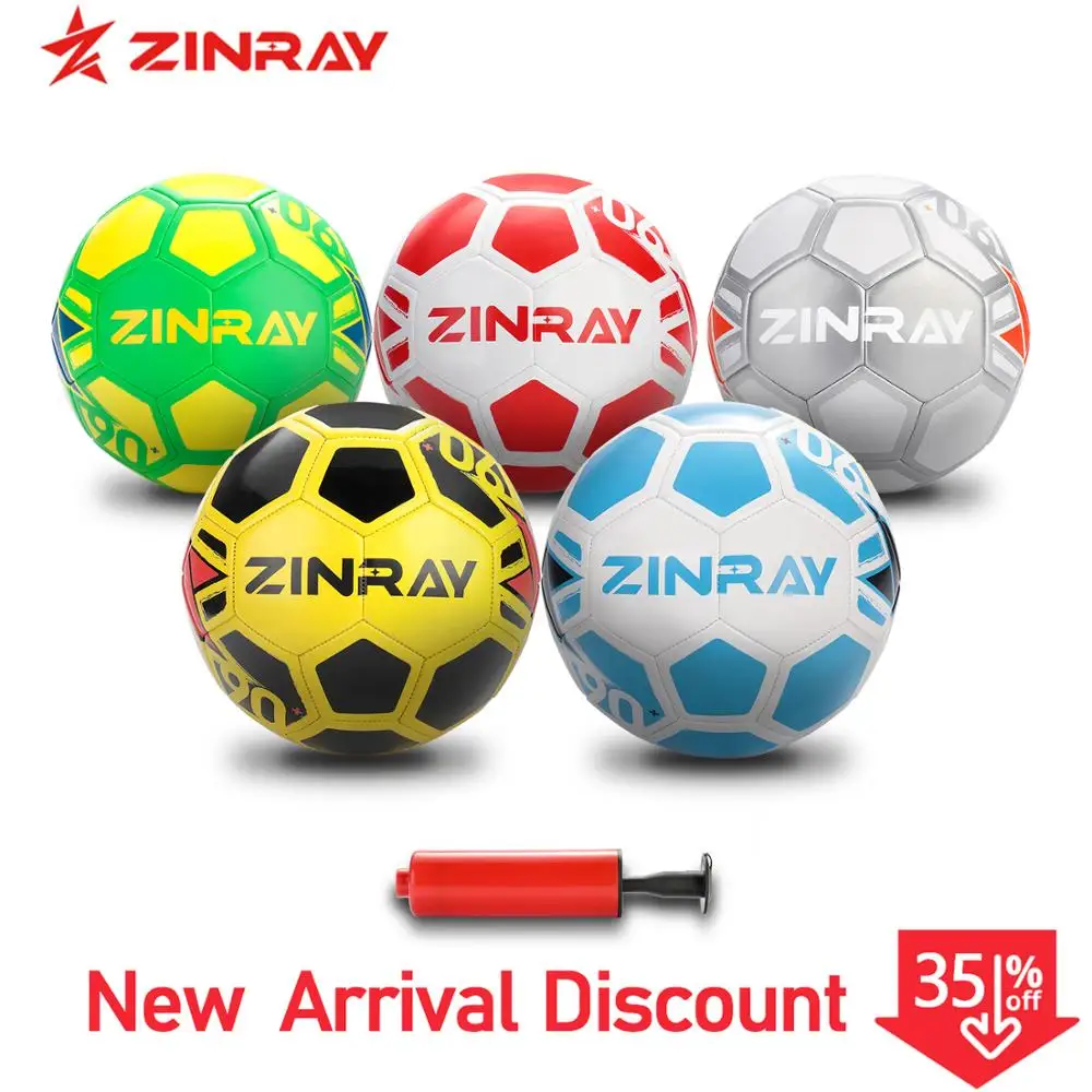 

ZINRAY 5 Pack Russian Premier Soccer Ball Official Standard Football Ball Size 5 PVC Futbol Voetbal Wholesale Outdoor Training