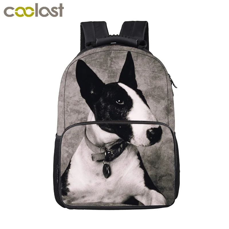 Puppy Dog Pit Bull Terrier / German Shepherd / Pug Backpack Women Men