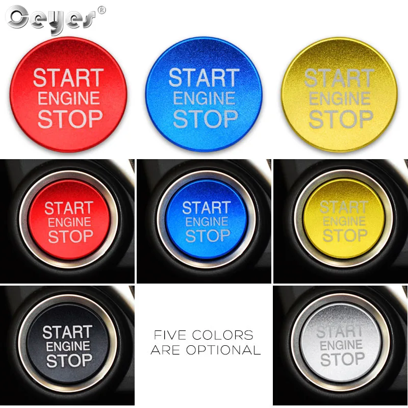 Car Start Engine Button Key Ring for ALFA ROMEO (5)