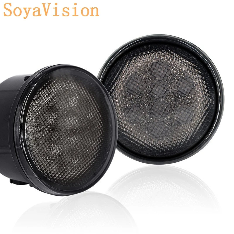 

Amber Front LED Turn Signal Light Assembly 2007~2016 for Jeep Wrangler JK
