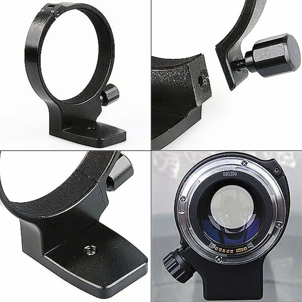 Full Metal 81mm Tripod Mount Ring for for Nikon AF-S Nikkor 80-200mm f/2.8D ED (Black) 4