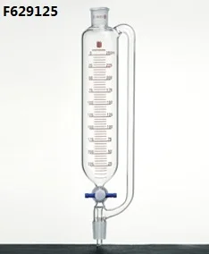 

Funnel, Pressure Equalizing, Capacity:125ml, Joints:19/22, PTFE Stopcock bore:2mm