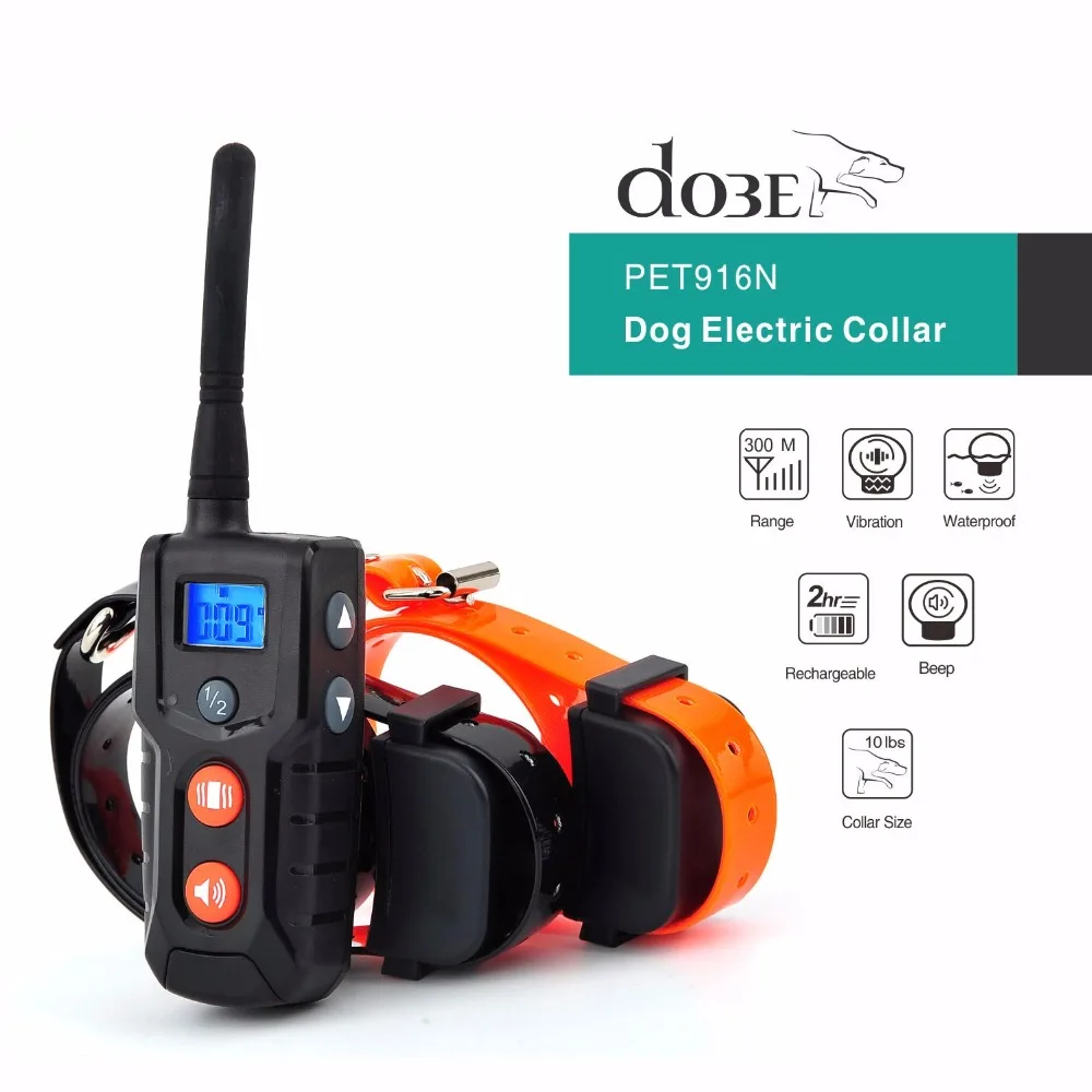

Dog Shock Training Collar Anti Electric Dog Train Collar Remote Trainer With Vibration and Shock Collar for Two Dogs