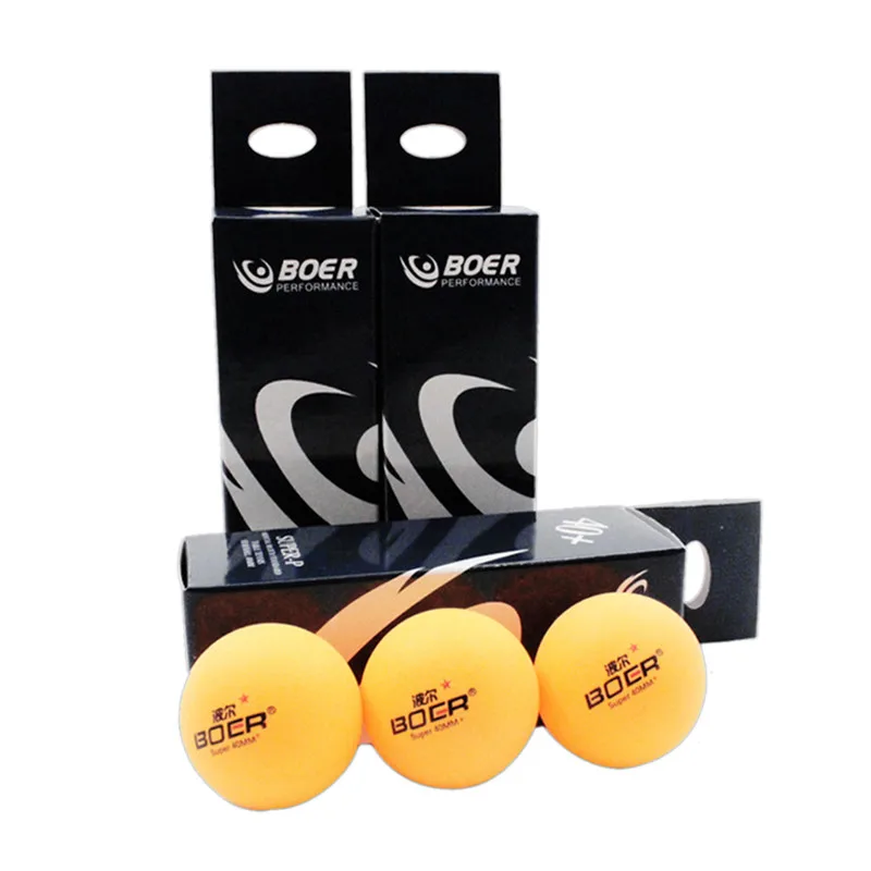 BOER Brand 3Pcs/set Table Tennis Ball Set Professional Training with