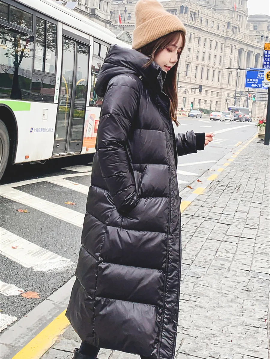

KMETRAM Duck Down Jacket Woman Hooded Winter Jacket Women Clothes 2019 Korean Long Coat Female Warm Parka Chaqueta Mujer MY3373