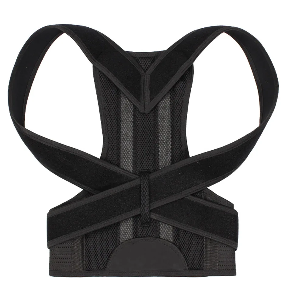 Adjustable Size Back Posture Corrector Back Pain Relief Support Spine Waist Straps Posture
