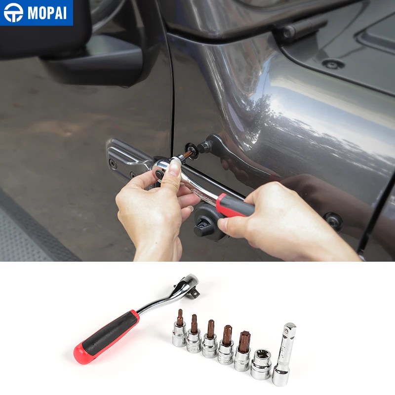 MOPAI Car Hand held Disassembly Tools for Jeep Wrangler JK JL 2007