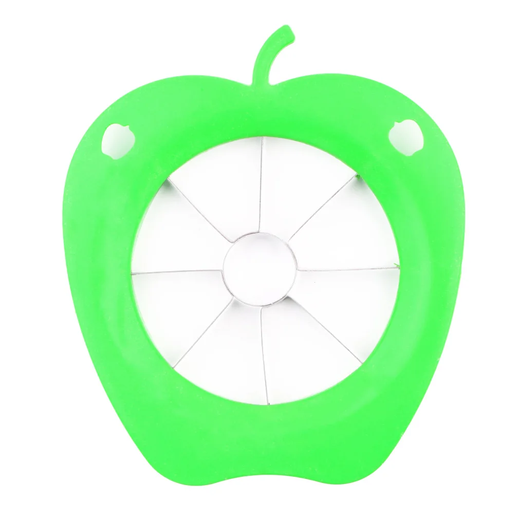 1 шт. Apple нож пробоотборников фрукты slicer apple форма ABS + нержавеющая сталь кухня