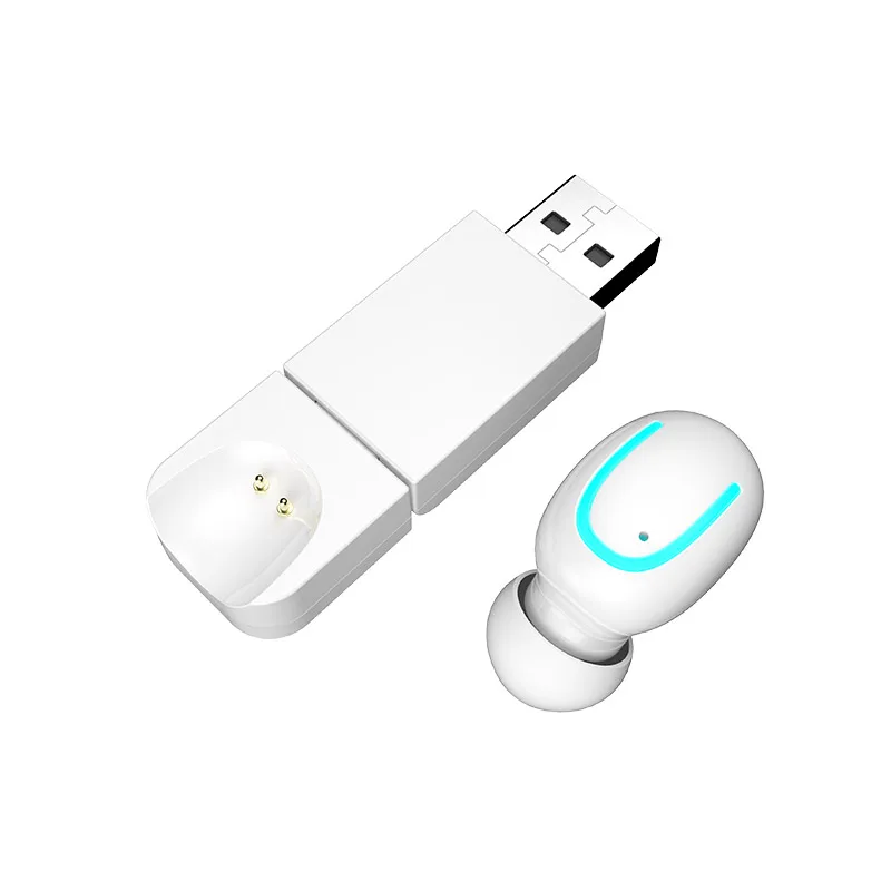 Q13 Wireless Mini Bluetooth Earphones In-Ear Single Earbuds Headphones For Android iPhone Smartphone Noise Reduction | Электроника