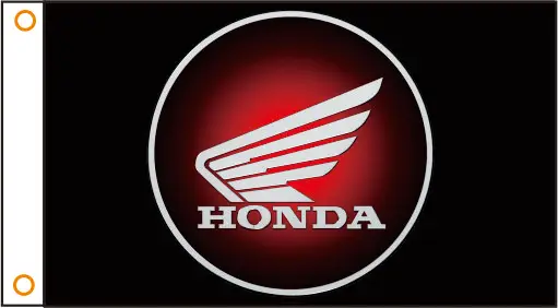 

custom flag Motorcycle flag Honda banner 3x5ft 100D poliester 07