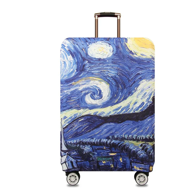 Чехол для багажа Камуфляжный чемодан защитный рукав эластичный чехол от пыли чемодан на колесиках защитный чехол Аксессуары для путешествий - Цвет: 10