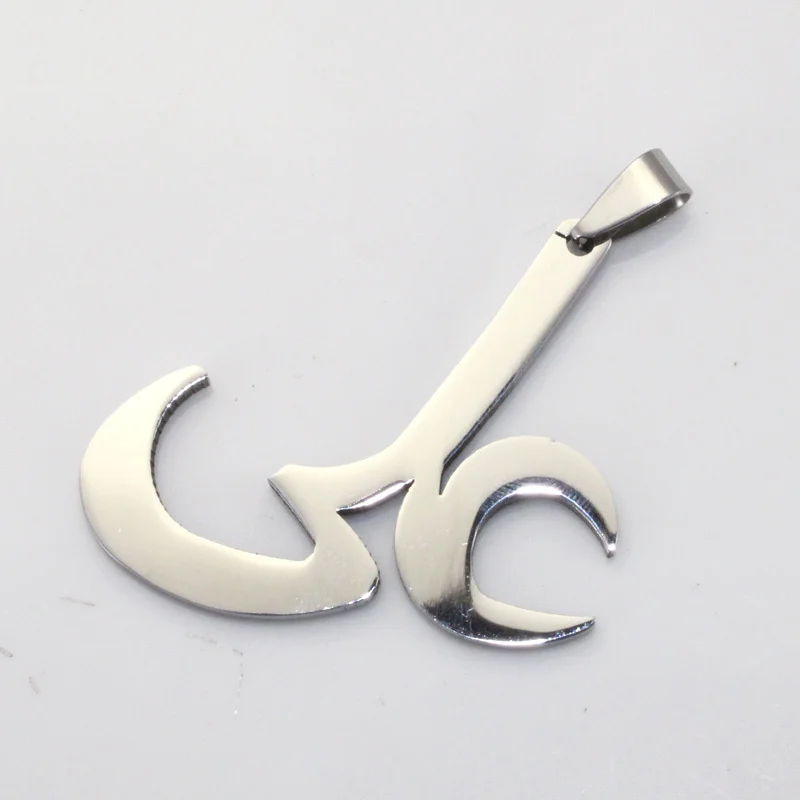 Ислам Мусульманский шиа Али zulfiqar кулон и ожерелье из нержавеющей стали, Шарм Ислам подарок и ювелирные изделия