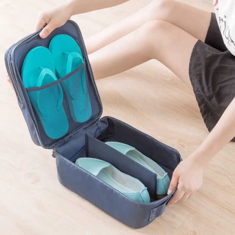 

Travel Storage Bag Portable Handle Waterproof Shoes Organizer Underwear Socks Storage Bag Waterproof Shoes Bag
