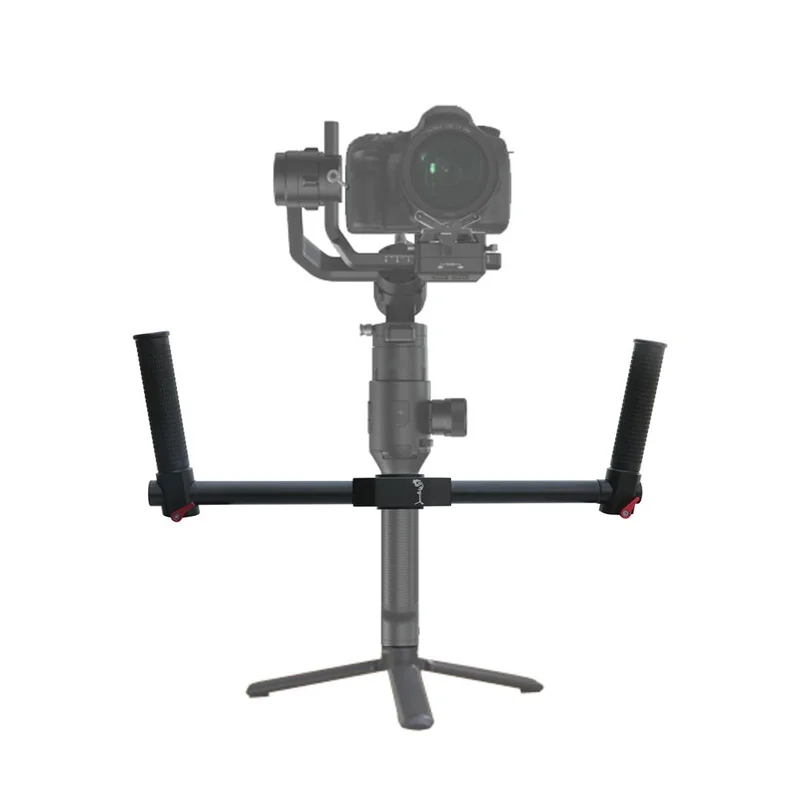 Gimbal камера экшн с двойной ручкой держатель Расширенная ручка Аксессуары для