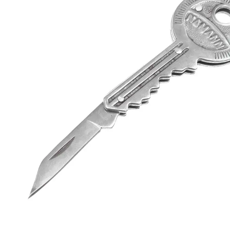 Многофункциональный брелок Портативный складной мини-нож Карманный Открытый брелок для кемпинга нож из нержавеющей стали наружные инструменты