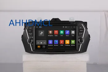 

AHHDMCL Car Multimedia Player Stereo Radio Audio DVD Android 9.0 GPS Navigation For Suzuki Ciaz Alivio 2014 2015 2016 2017