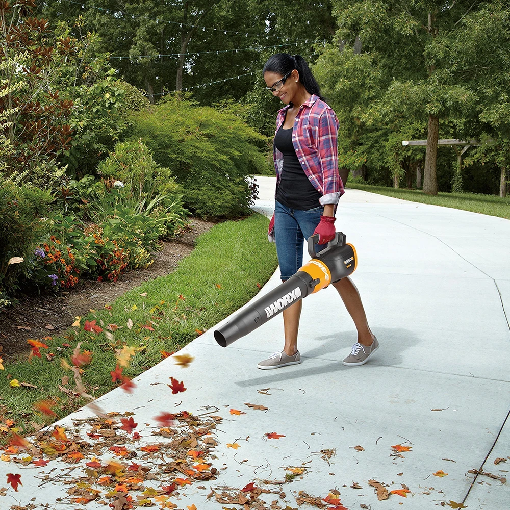 Leaf Blowers& Vacuums WORX WG546E.9 garden tools vacuum cleaner compressor networked