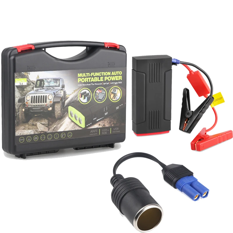 

Car Power Bank Jump Starter battery 12V Mini Portable Multifunctional Jumper Start 68000mAh High Capacity Auto battery Booster