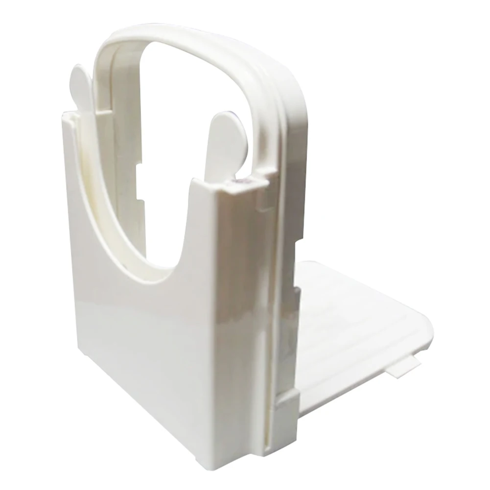 

Bread Slicer Guide Adjustable Bread Roast Loaf Slicer Cutter Folding Toast Slicing Mold QP2