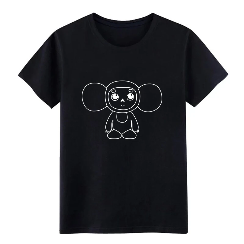 

Men's Cheburashka t shirt personalized cotton size S-3xl Leisure Anti-Wrinkle Breathable Spring Unique shirt