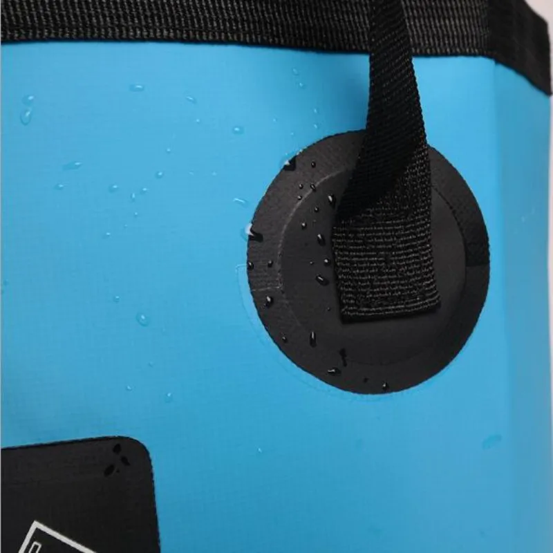 12L 20L bolsas de agua impermeables de pesca plegable cubo portátil contenedor de agua bolsa de transporte