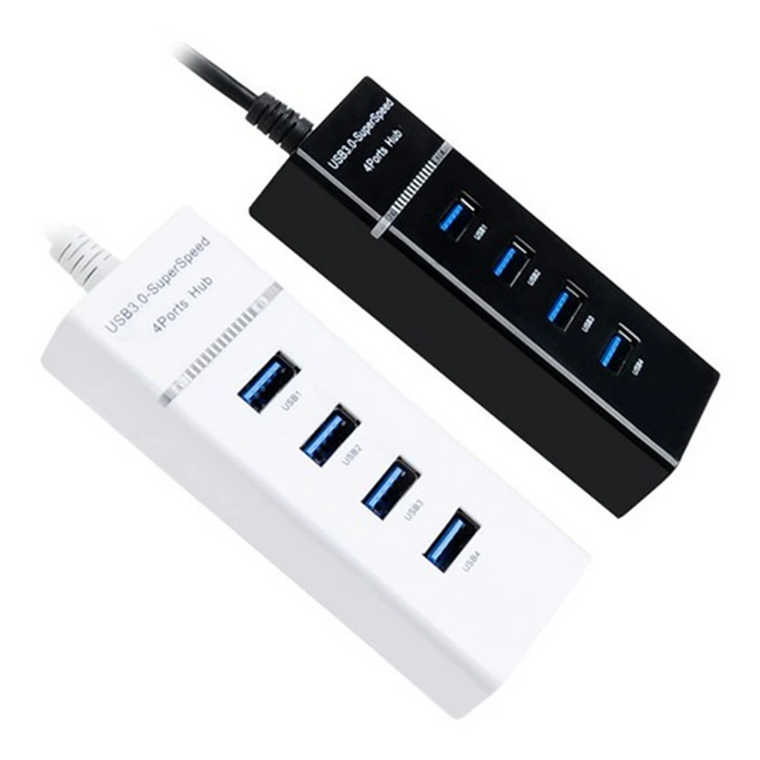 5 Гбит/с 4 порта USB 3,0 концентратор переходник разветвитель высокая скорость для ПК компьютер Ноутбук Периферийные принадлежности