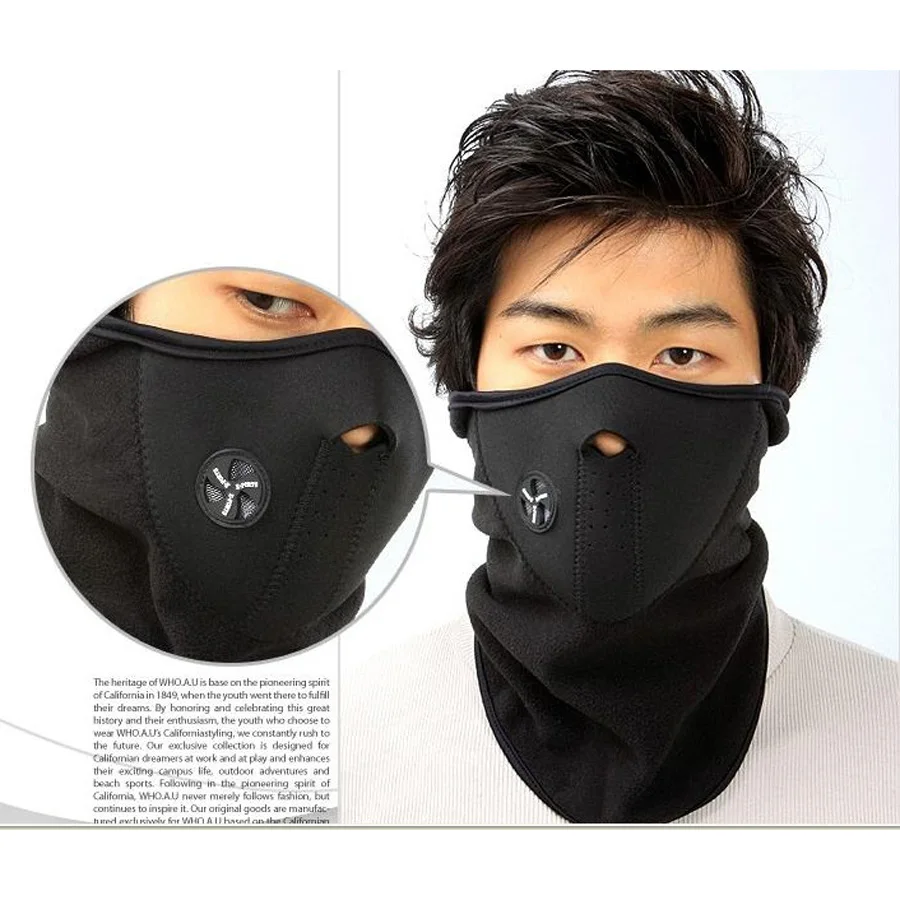 Наружная велосипедная маска для лица против загрязнения городской рот-Муфельная Пылезащитная маска ветрозащитная велосипедная маска лыжные маски для сноубординга 2 шт