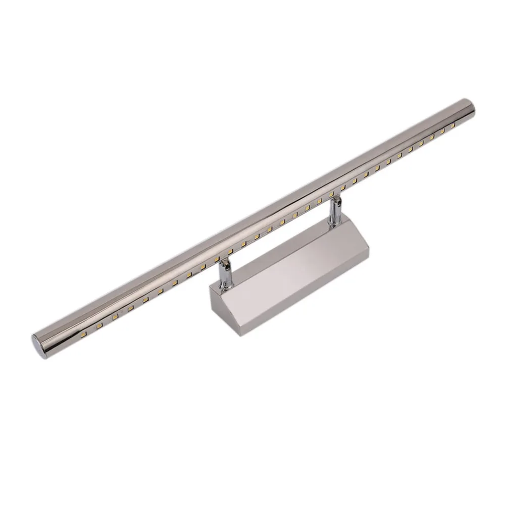 

bathroom led mirror wall lamp 55cm indoor lamps light 11w sconces lighting with switch Stainless Steel Waterproof 180 Rotatable