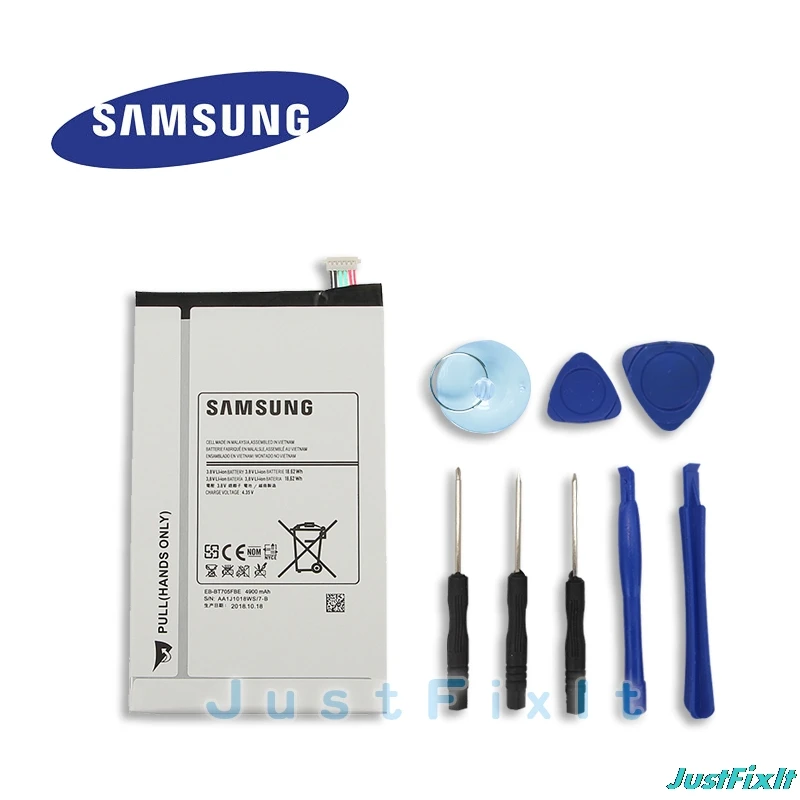 EB-BT705FBC EB-BT705FBE SAMSUNG Original Replacement Battery For Samsung GALAXY Tab S 8.4 T700 T705 Tablet 4900mAh | Мобильные