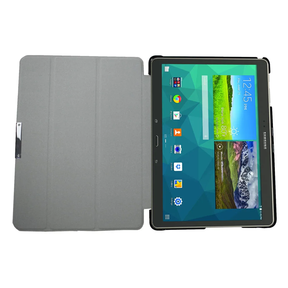 SM T800 T805c ультра тонкий смарт-чехол-подставка с откидной крышкой для samsung Tab S 10,5, подставка для планшета, Магнитный чехол-книжка с автосном