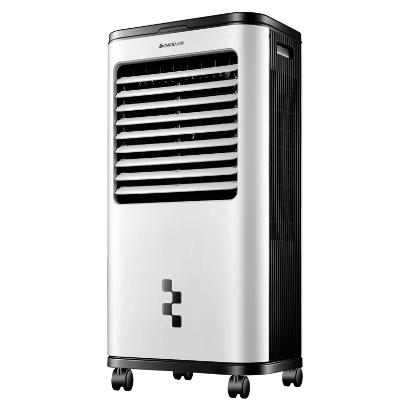 

Industrial Air Conditioning Water Cooling Fan 18H Timing Fast Air Cooler Anion Humidifier Purifier 15m Remote with LED Display