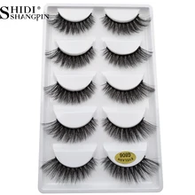 250 pairs 100% Real Fake Mink Eyelashes 3D Natural False Eyelashes 3d Mink Lashes Soft Eyelash Extension Makeup Kit Cilios G806
