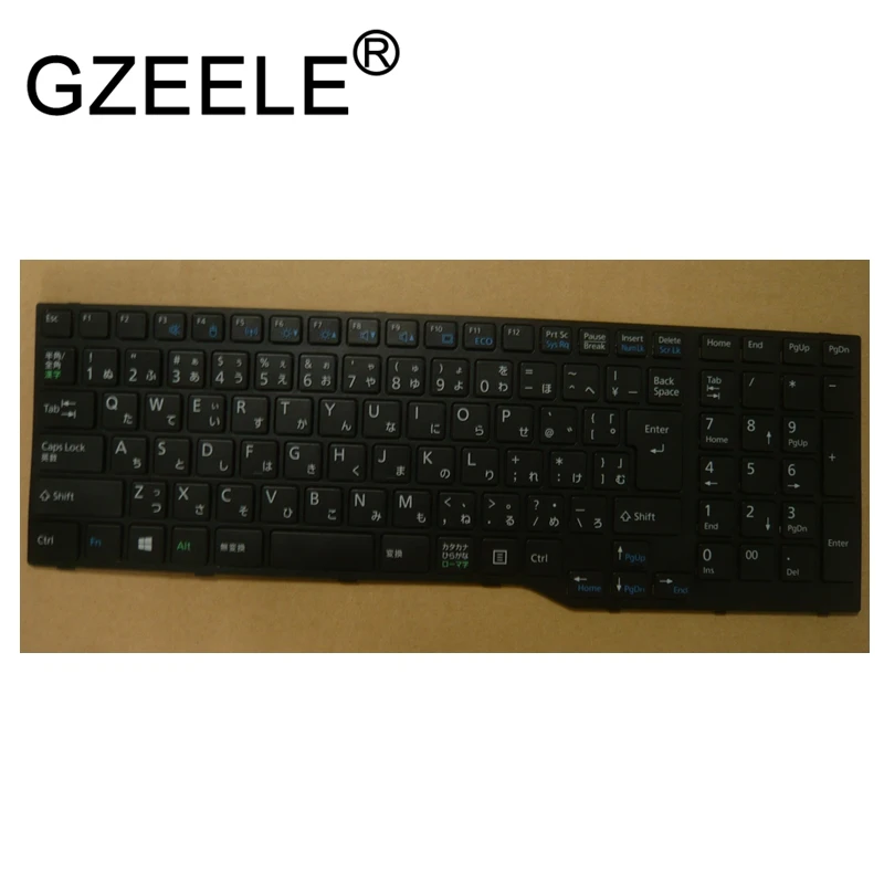 GZEELE JP Япония для Fujitsu Lifebook A544 AH544 AH564 AH574 AH53M AH42 AH555 AH42/S FMVA42SW Клавиатура ноутбука черный