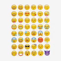 Emoji улыбка уход за кожей лица Дневник стикеры s Kawaii планировщик Memo стикер для скрапбукинга канцелярские новые школьные принадлежности