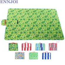 16 печатных Цвета 200*150 см Оксфорд Водонепроницаемый влагостойкие печатных коврик для пикника утолщение палатка pad