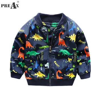 

Jackets for Boys Kids Long Sleeve Windbreaker Spring Autumn Children Cotton Cartoon Hooded Jacket Coat Baby Girl Outwear Clothes
