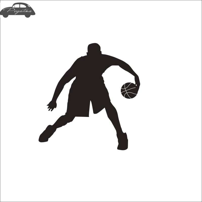 Basketball Player Sticker Sports Car Decal Helmets Kids Room Posters Vinyl Wall Decals Football Sticker