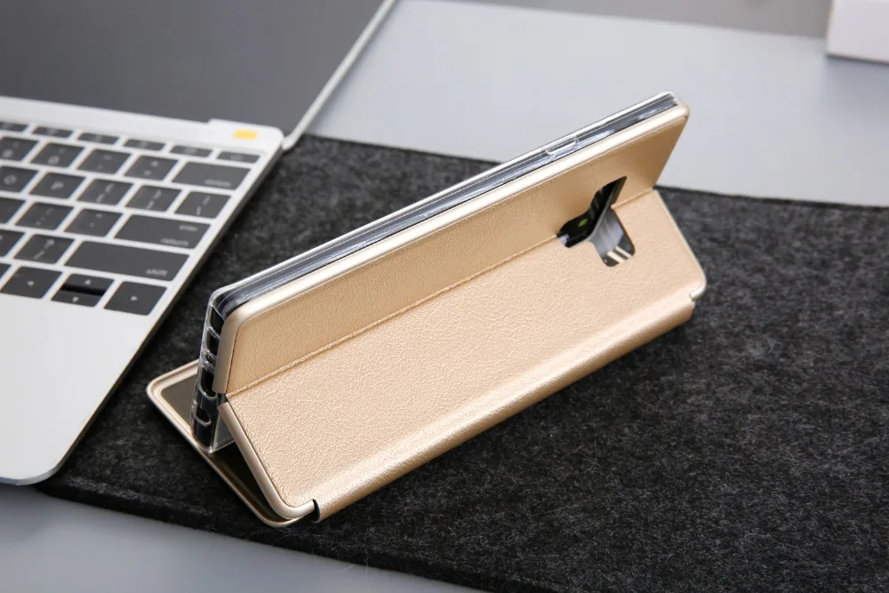 note 9 magnetic flip leather case (8)