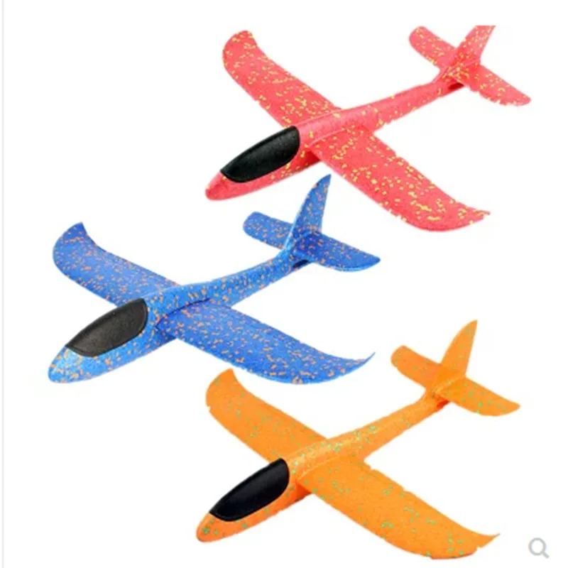 

Hand throw foam soft aircraft 48cm fall glider model EPP ultra light material children outdoor toys
