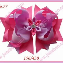 Новинка, 50 шт., 6,5 дюйма, романтические заколки для волос с бантами, сложные заколки для волос с бантами